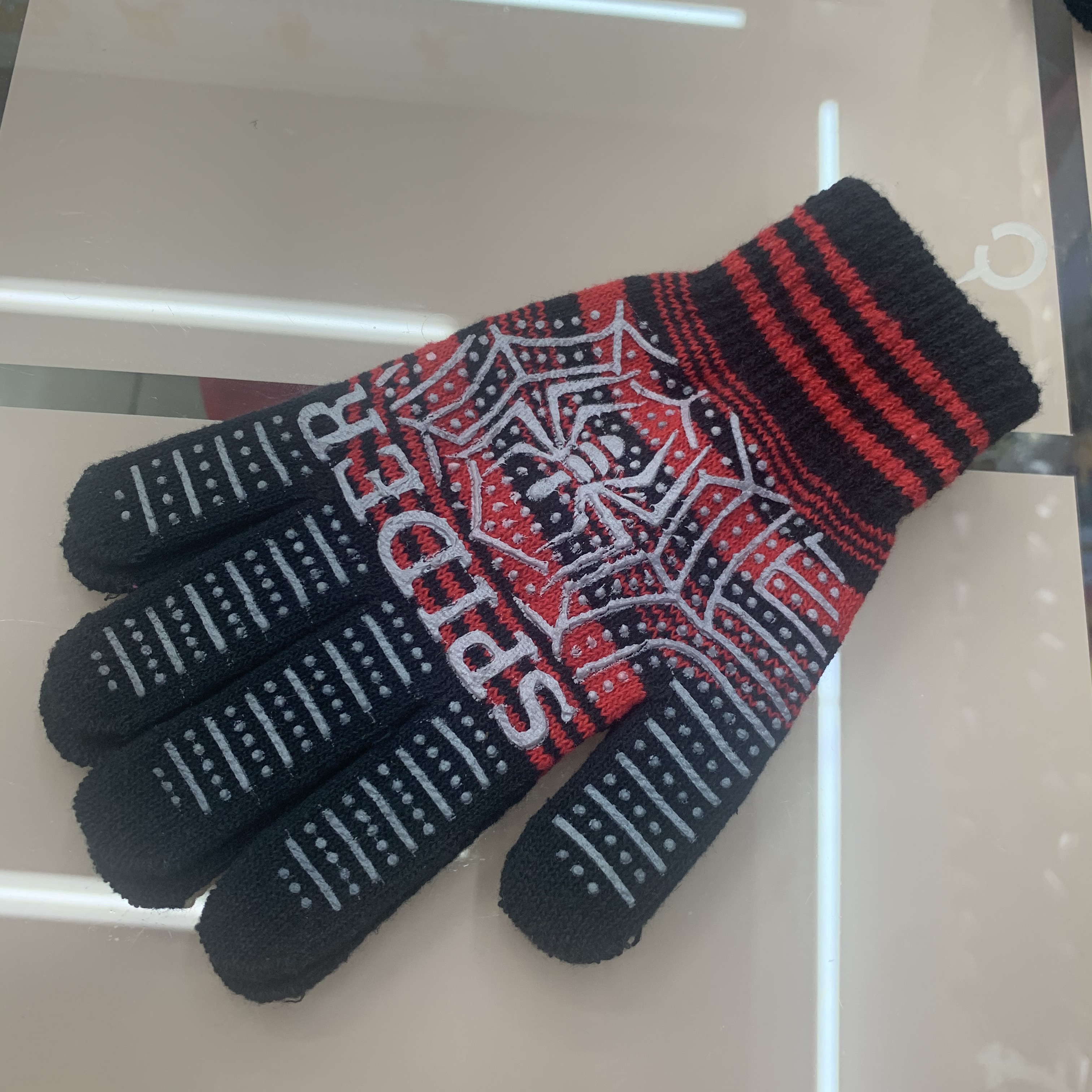 Touch Screen Magic Gloves For Men And Women Autumn And Winter Plus Fleece Thickening Driving Knitted Cotton Wool Line For Cold Protection And Warm Riding