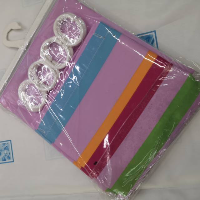 厂家直销爆款加厚浴帘防水浴室门帘防霉帘产品图