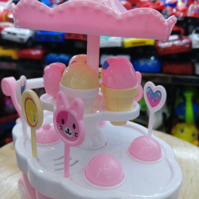 推车玩具卡通玩具塑料玩具细节图