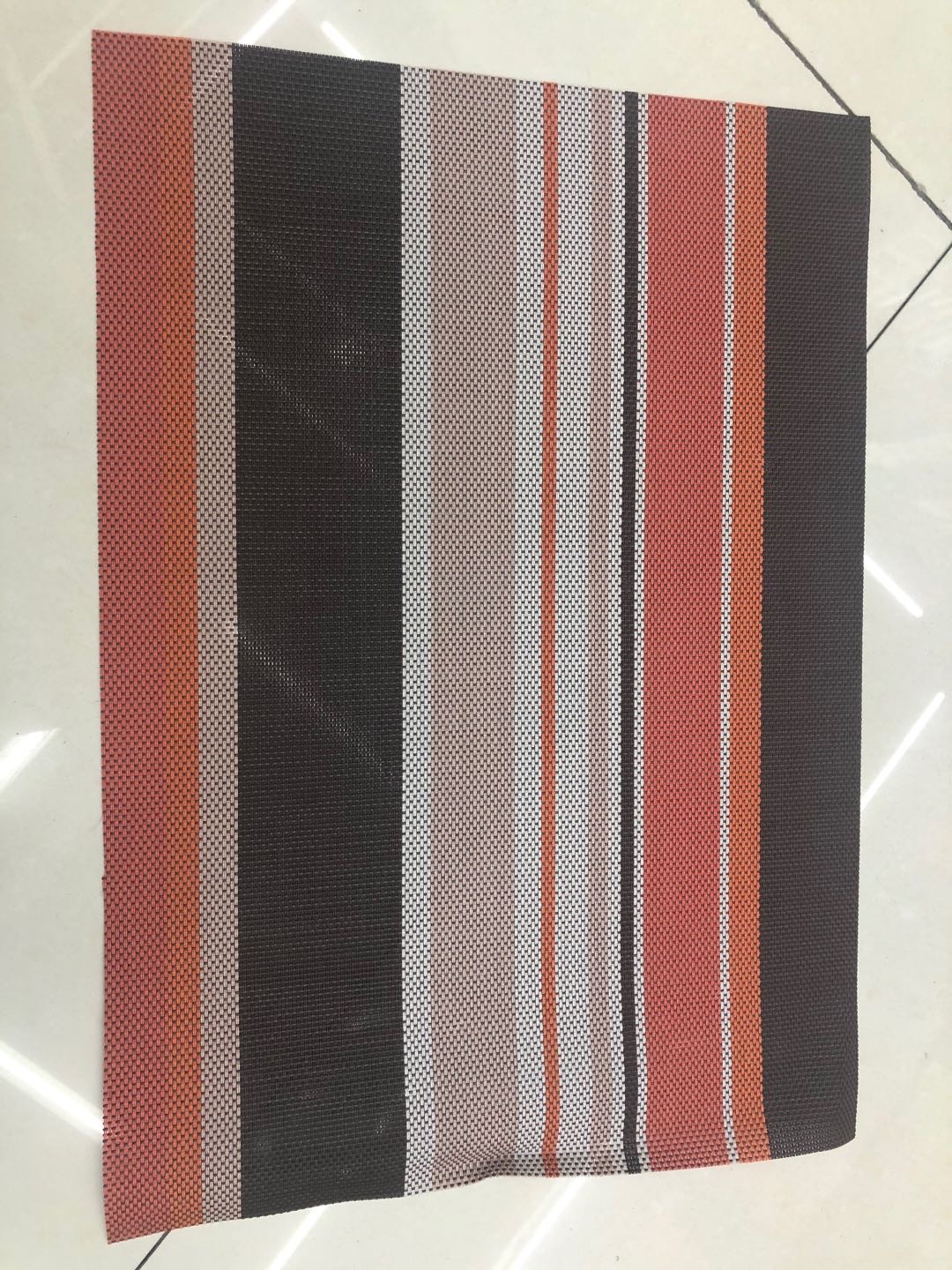 Pvc Waterproof Non-Slip Rectangular Table Mat Table Mat Nordic Western Placemat details Picture