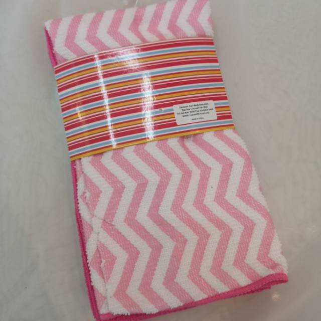 新款抹布洗碗布时尚抹布彩色条纹抹布产品图