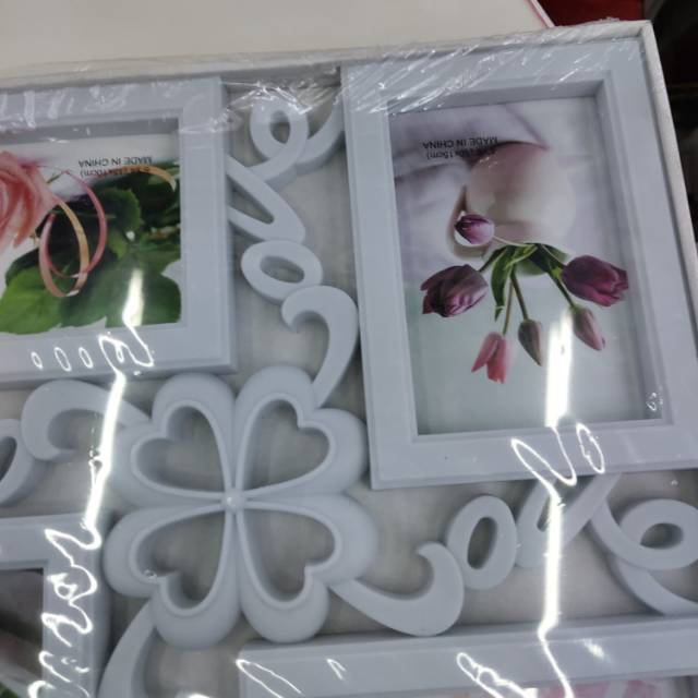 白色极简风格创意相框产品图