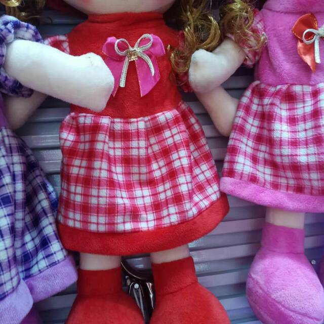 仿真洋娃娃毛绒玩具可爱布娃娃儿童益智玩具细节图