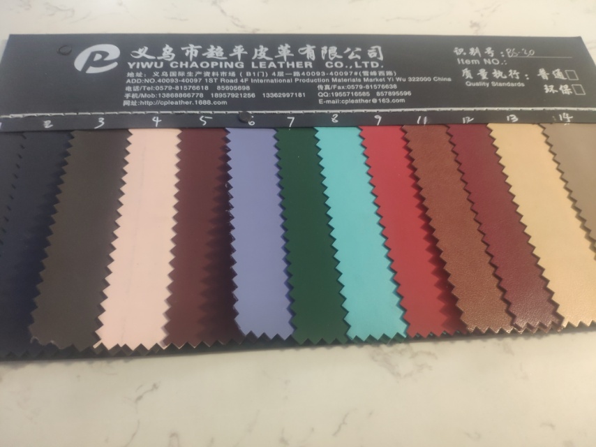 厂家直销 BS-30变色革 PU材料 环保材料皮革布料详情图1