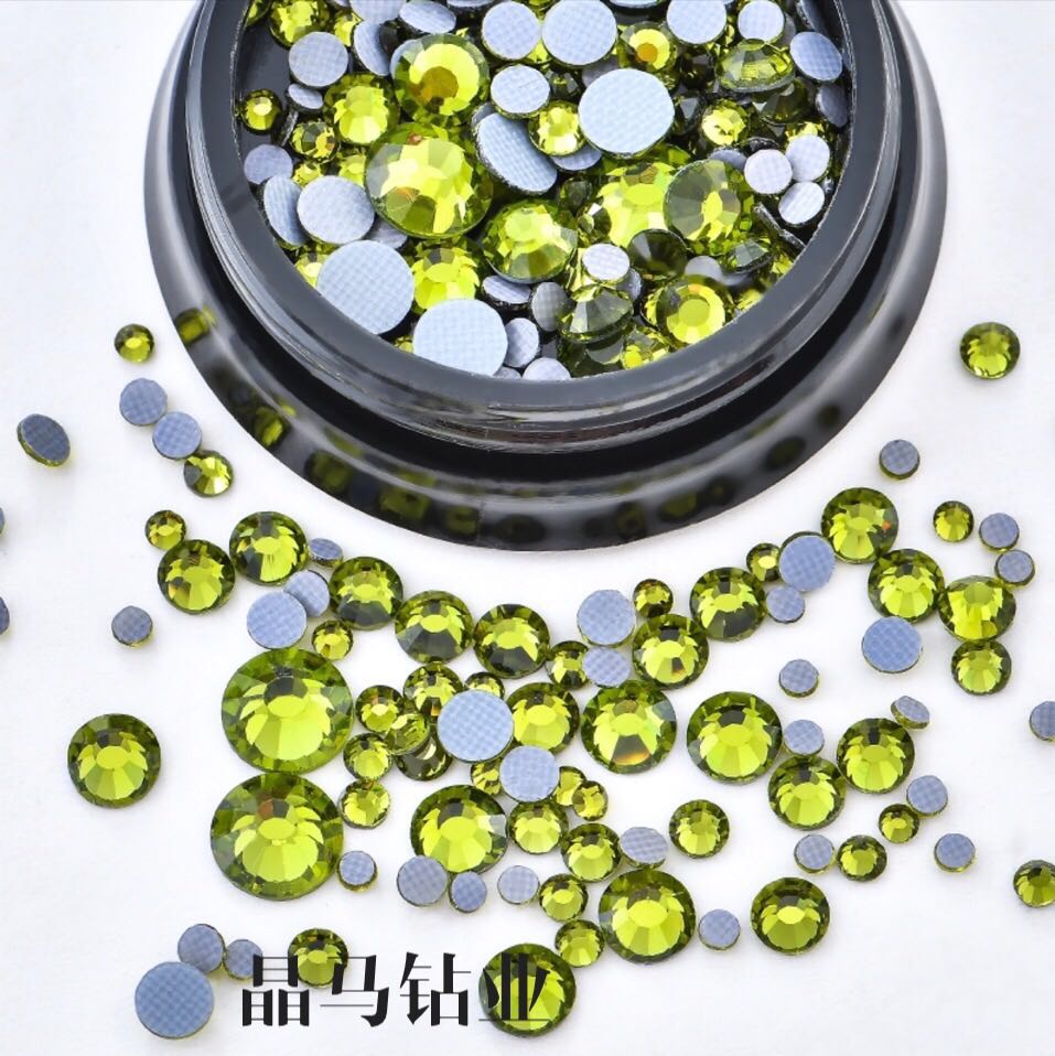 烫钻/烫钻贴树脂/美甲树脂花/t恤女/烫钻烫图贴布烫钻细节图