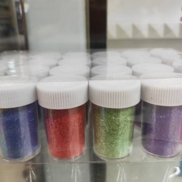 金粉彩粉儿童玩具画画散粉亮粉产品图