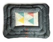 Yuan Yuan Garden's solid-color printed ice silk mat for summer coolness details Picture