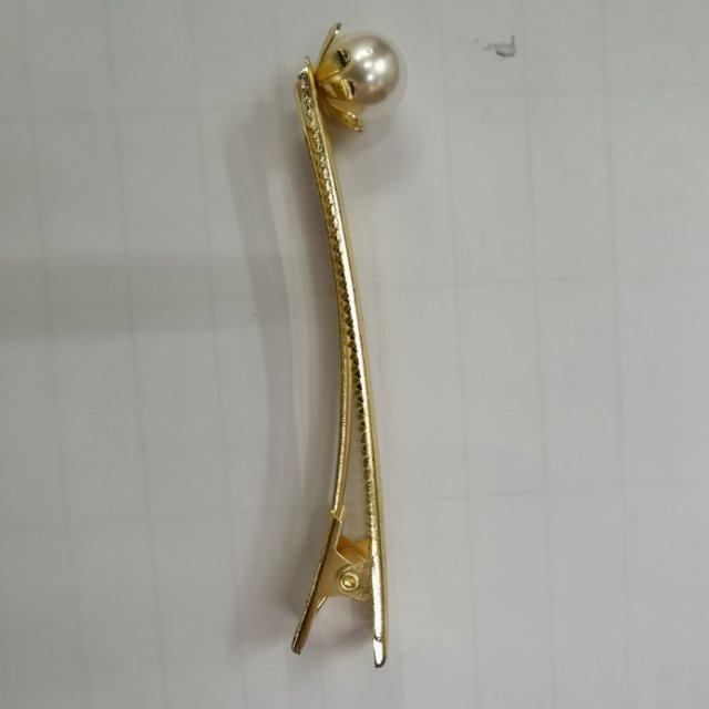 Foreign Trade Alloy Metal Matte Girls Hair Accessories Claw Clip Electroplating Clip Preserving Color Clip details Picture
