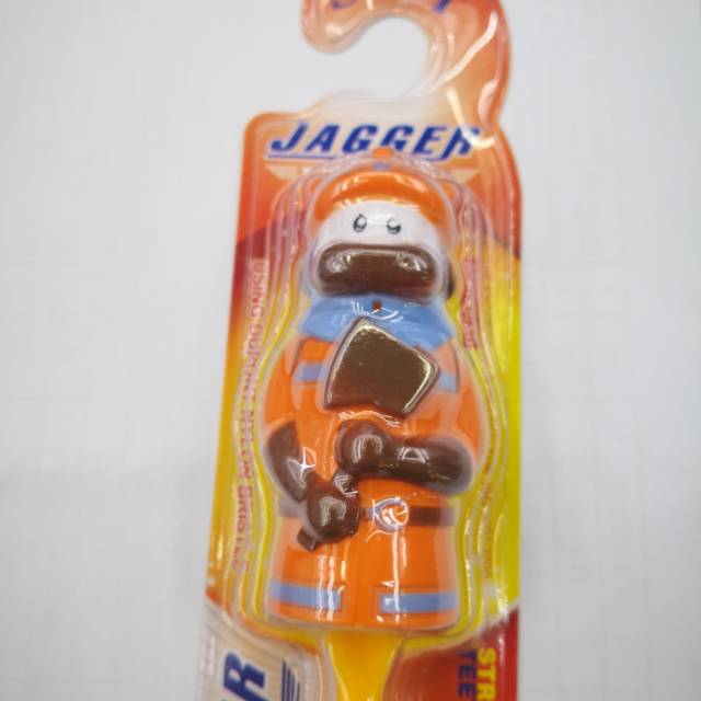 Children's Cartoon Toothbrush Cartoon 3D Stereoscopic Children's Baby Tooth Guard Deciduous Tooth Toothbrush 2-4 Years Old Specification drawing