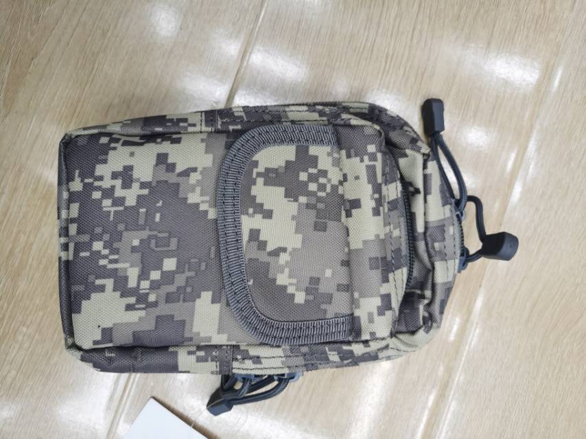 多功能迷彩帆布腰包