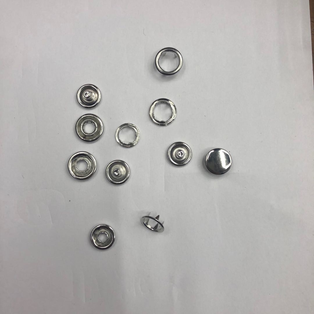 包邮金属纽扣圆形弧面按扣四合扣子母扣拷扣摁扣工具套装暗扣钮扣细节图