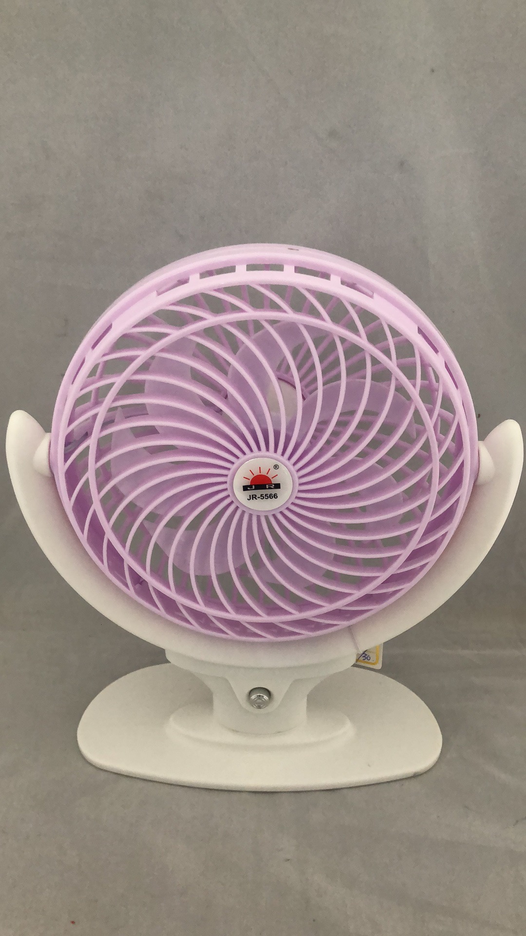 Factory direct sales of desktop fans with rechargeable plastic