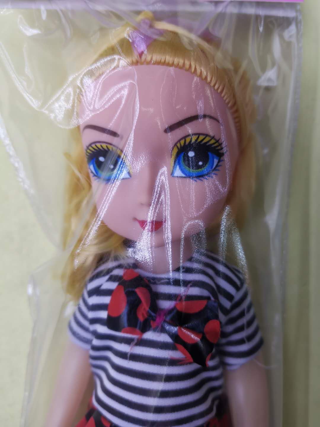 仿真洋娃娃芭比公主女孩娃娃玩具白裙产品图