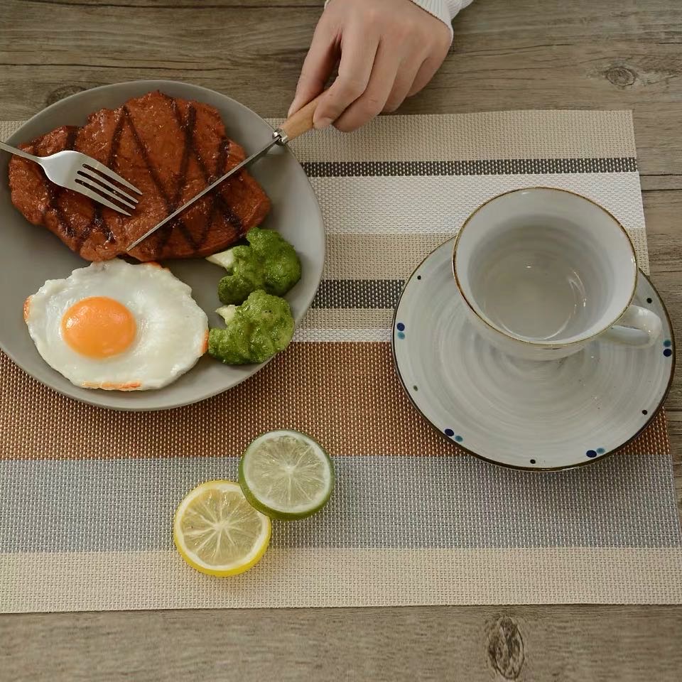 餐垫桌垫隔热杯垫日式茶杯垫碗垫西餐垫餐桌垫详情图3