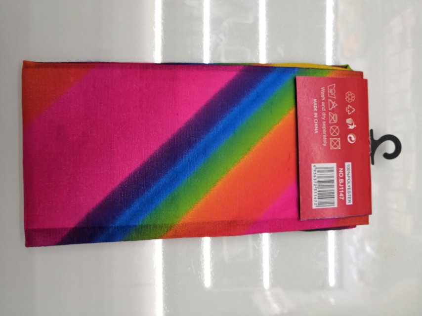 厂家直销万圣节用涤纶彩虹传统袜节日用品细节图