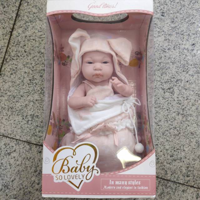 儿童玩具全软可捏逼真婴儿搪胶仿真娃娃