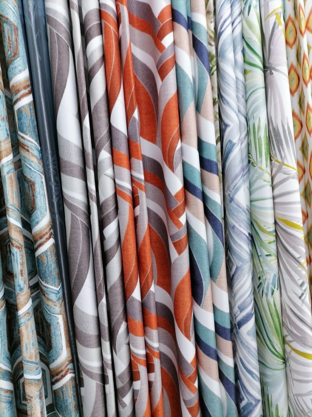 Printed super soft linen fabric tablecloth, linen sofa fabric, curtain fabric -1