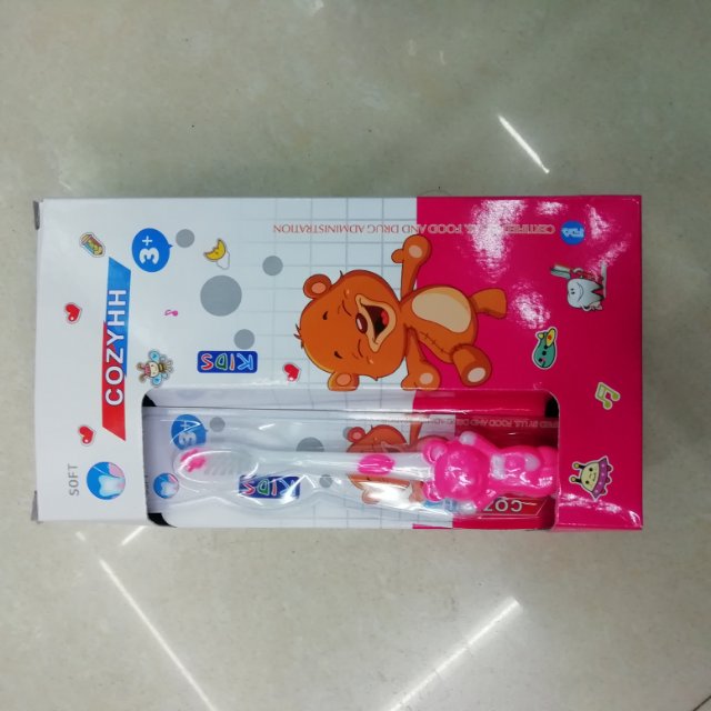 儿童熊COZYHH艾丽雅刷业环保材质高品质高密度细软刷毛防滑刷柄刷