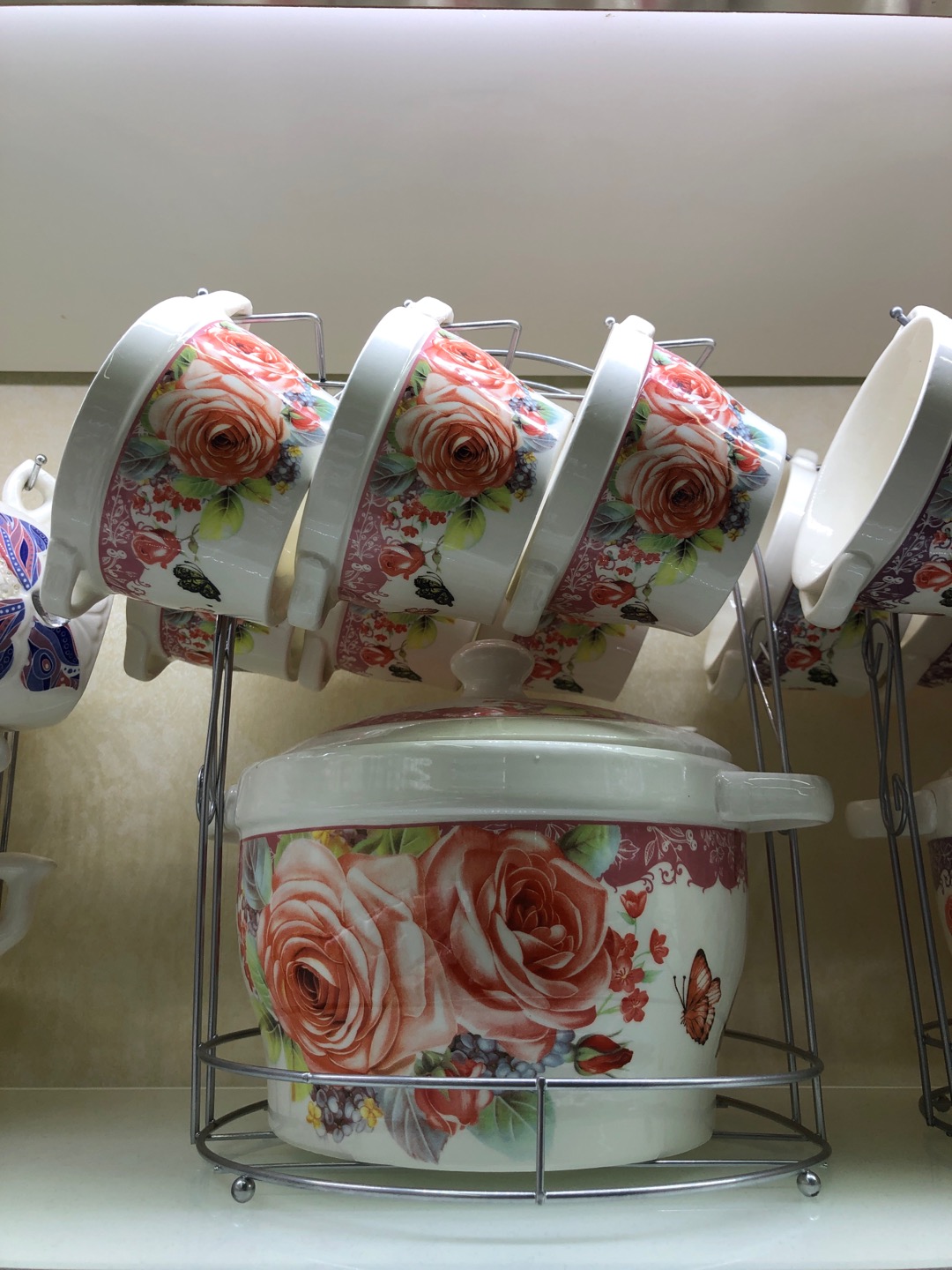 独特风格套装纯陶瓷汤锅彩盒装