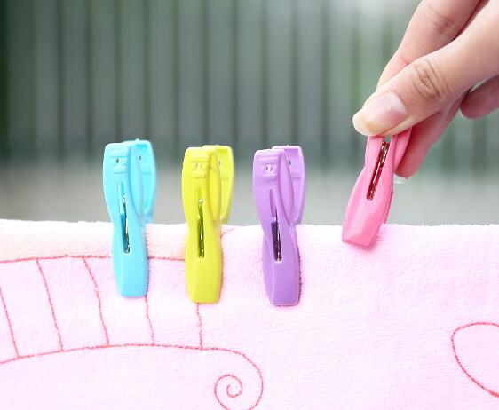 Multifunctional plastic windproof clip: 20 sets of outdoor strong windproof underwear sock clip clothes drying clip thumbnail