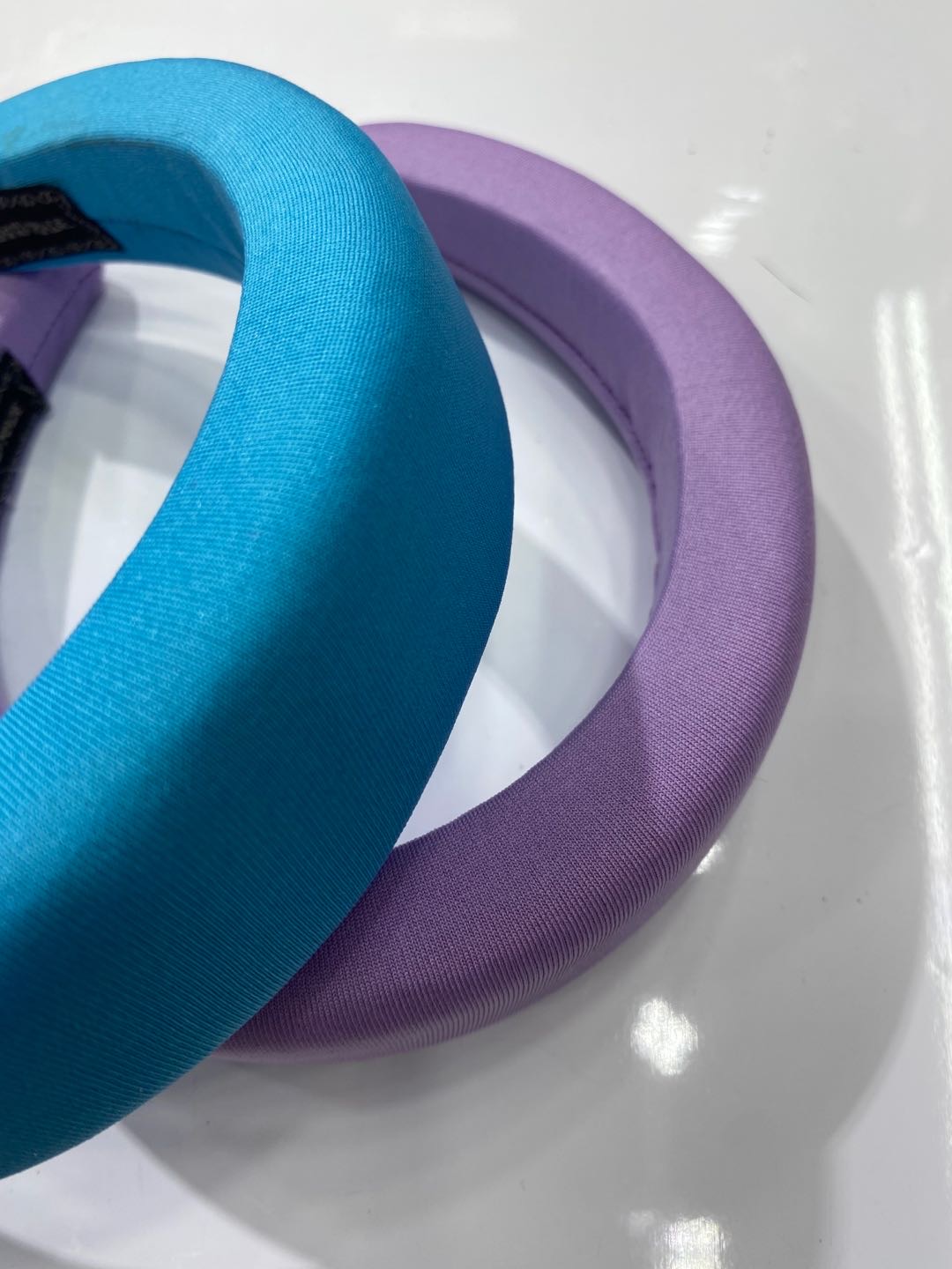 Hot-selling new, simple, fashionable and versatile retro foam wide women's headband Specification image