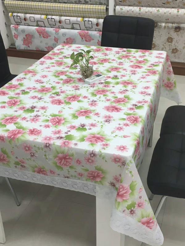 8105 Northern Europe Waterproof Tablecloth Cloth Thickened Desk Tea Table Tv Cabinet Cover Is Not Rectangular Table Mat Student Table Cloth Oil Proof Ironing Free Wash details Picture