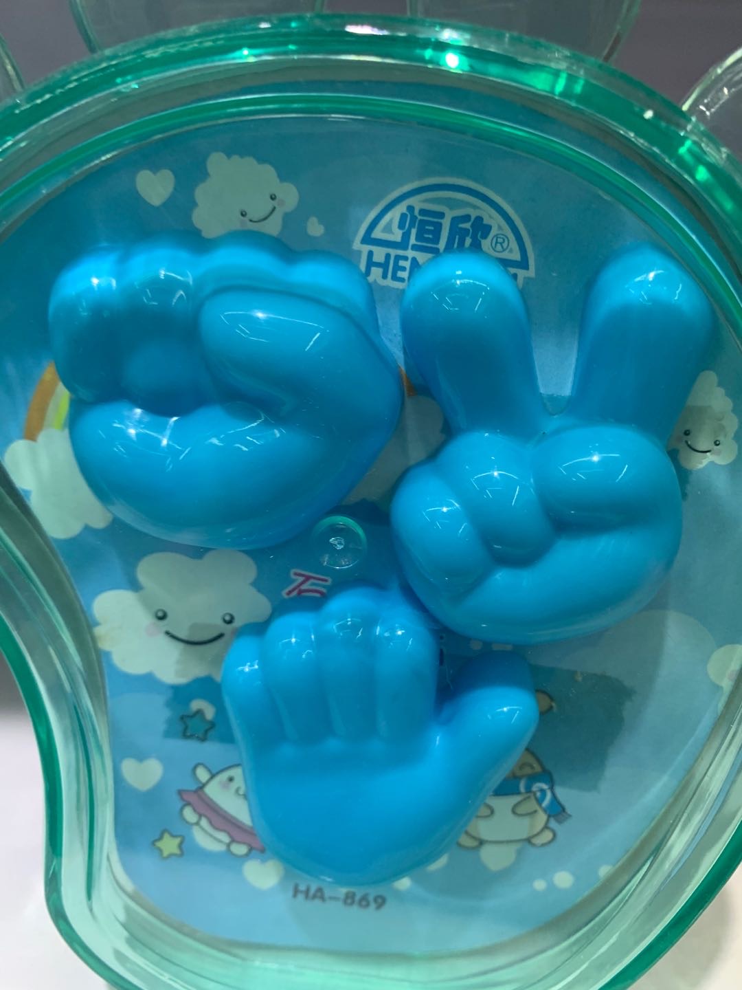 Multi-Color Big Foot With Mold Ultra Light Clay Playdough Non-Toxic Crystal Colored Clay Hand Clay Specification drawing