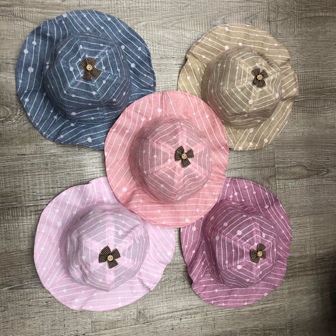 Spring/Summer Cotton Hats Cute Lace Children's Fisherman Hats Basin Hats Shade Breathable details Picture