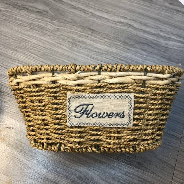 Oval Retro Grass Waterproof Succulent Flower Pot Home Decoration Decoration Flower Pot Basket Oval Grass Flower Pot