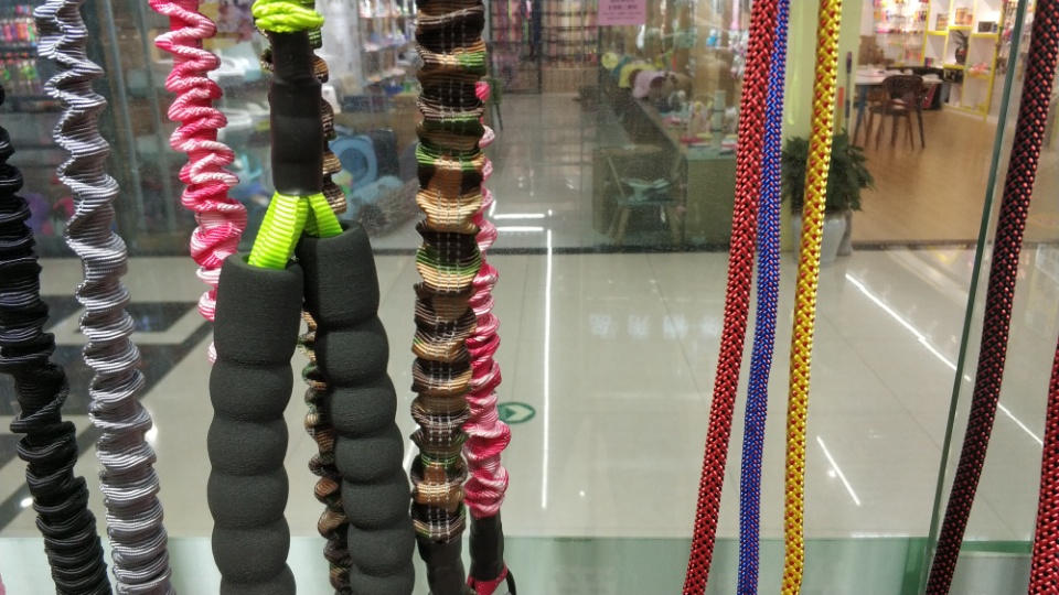 Pleated spring woven pet leash Specification image