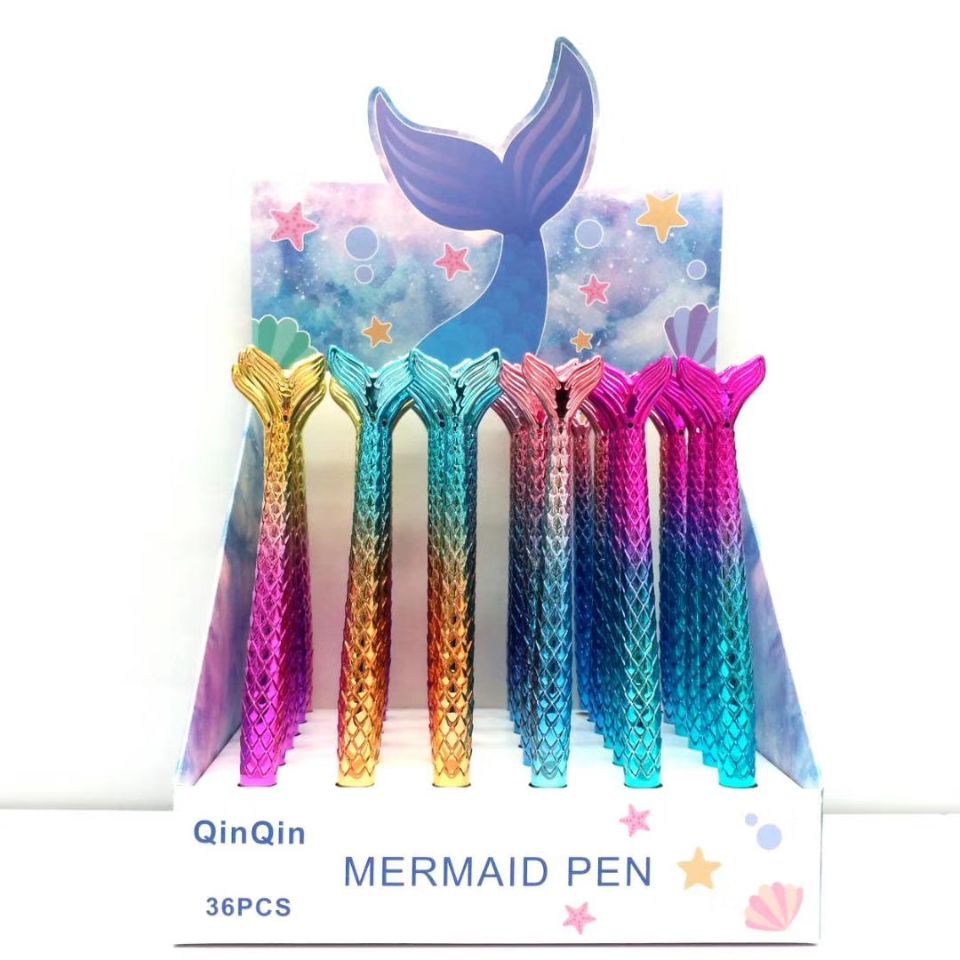 Fish shape neutral pen girl heart web celebrity douyin pen LSR1104 thumbnail