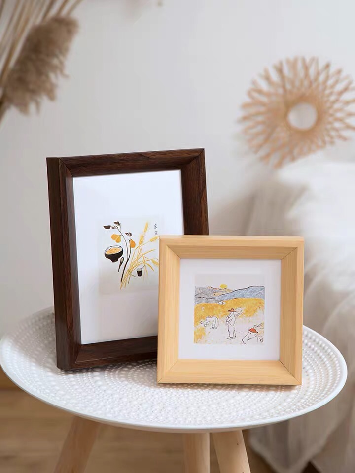 简约创意轻奢相框摆台定制加冲洗照相片框横竖摆放小画框6寸7寸8