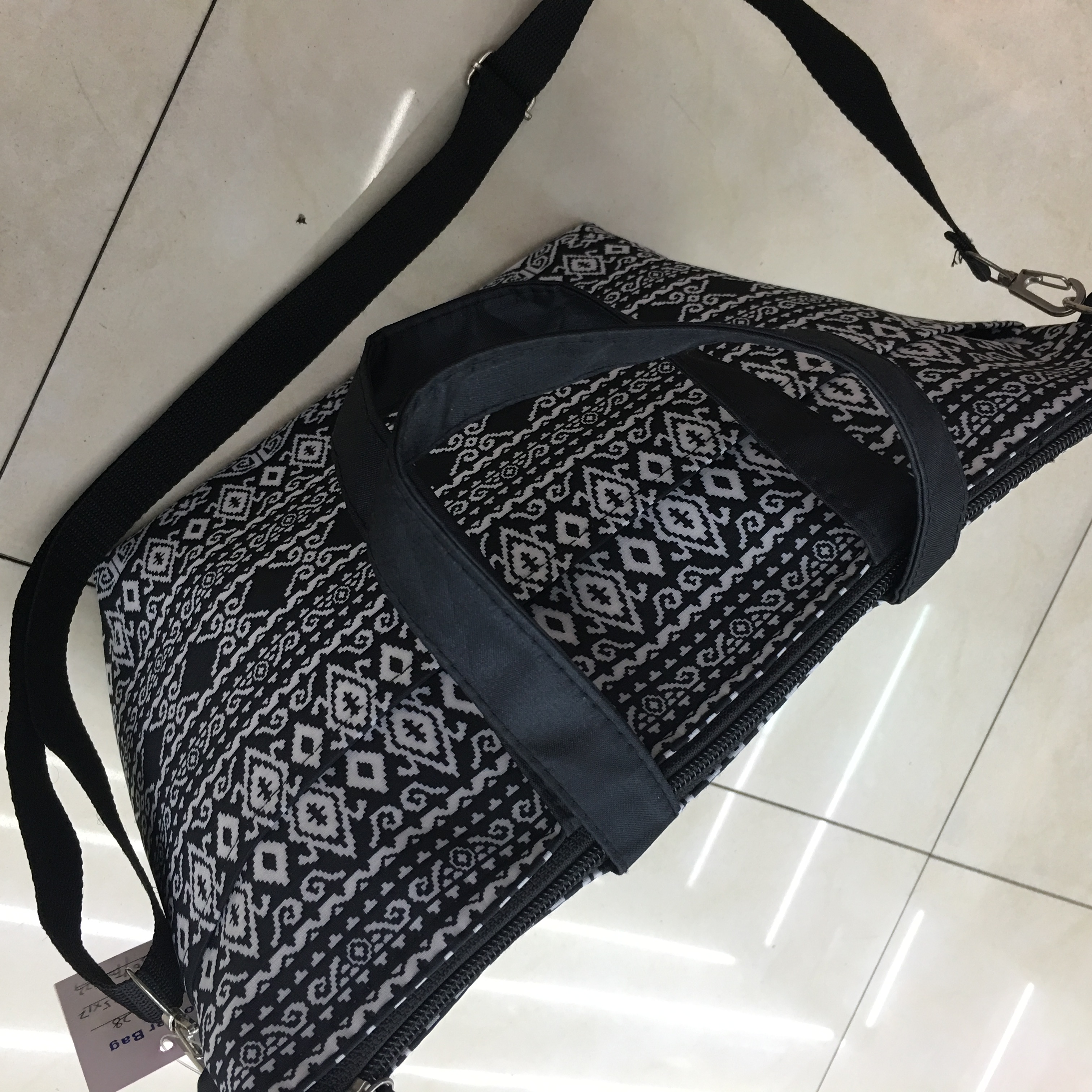 Insulated lunch box bag, thickened aluminum foil waterproof canvas, lunch box bag with hand-held bag, lunch bento bag Specification image