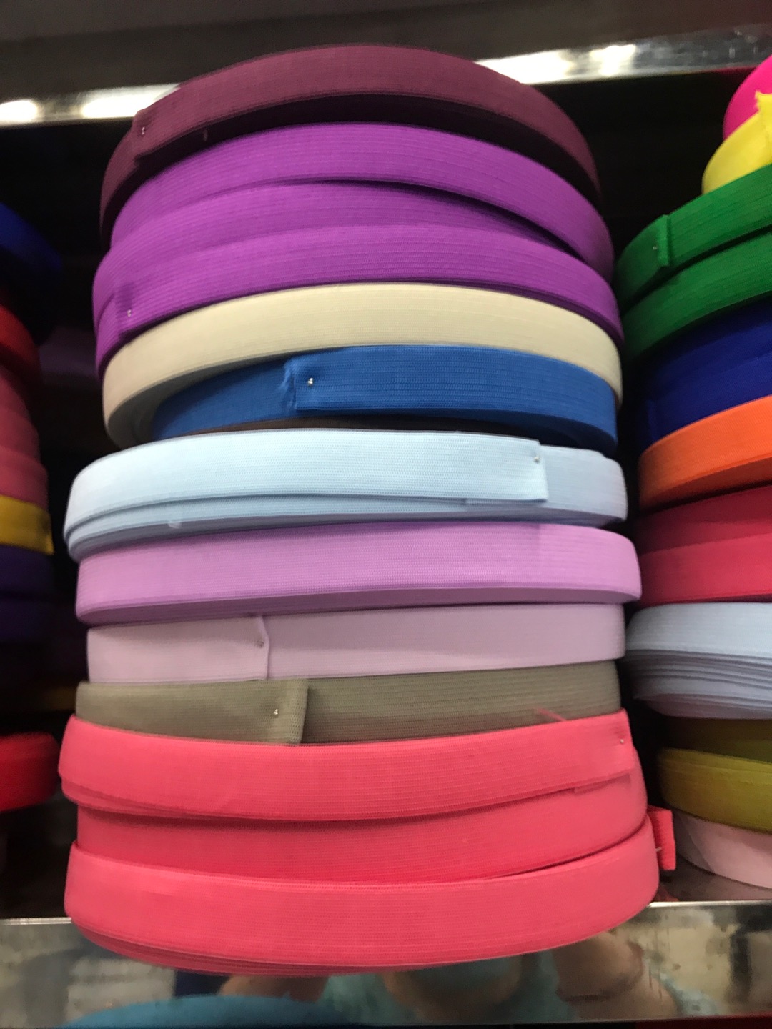 Color Elastic Waistband High Elastic Elastic Rope Pant Elastic Accessories details Picture