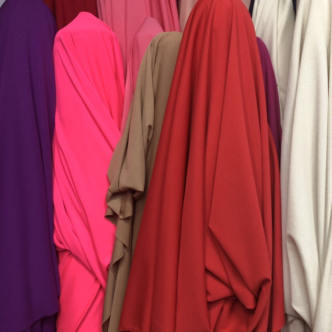 时尚素色珍珠麻