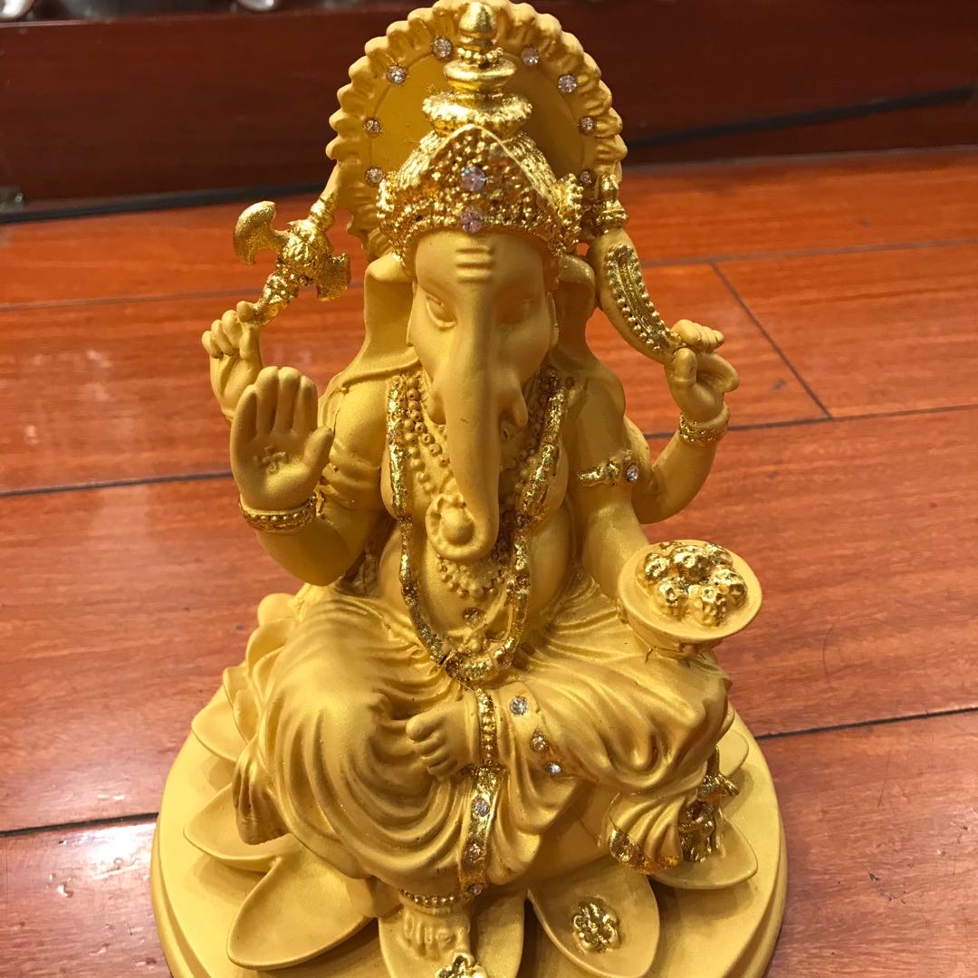 象鼻财神泰国象神招财神像家居店铺供奉车载装饰工艺品