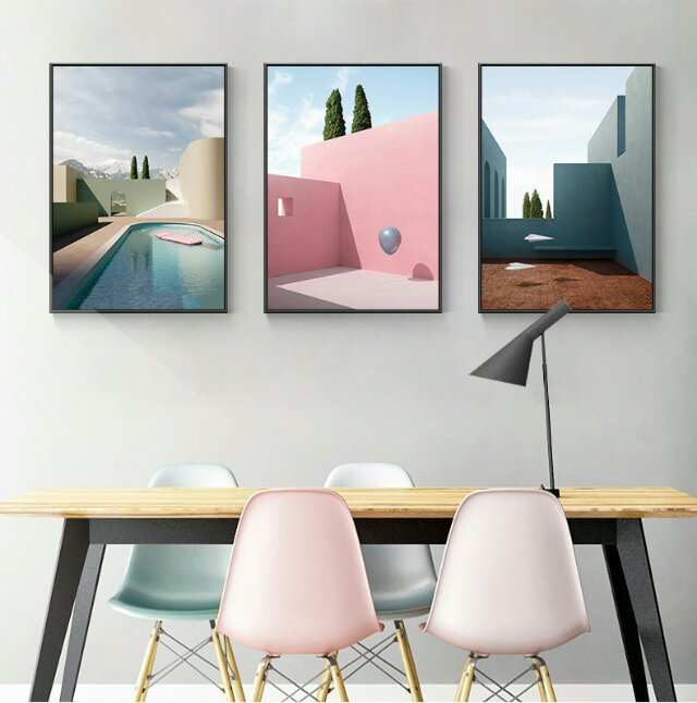 Home software, decorative paintings, hand-painted wall hangings, hanging decorations, decorative paintings