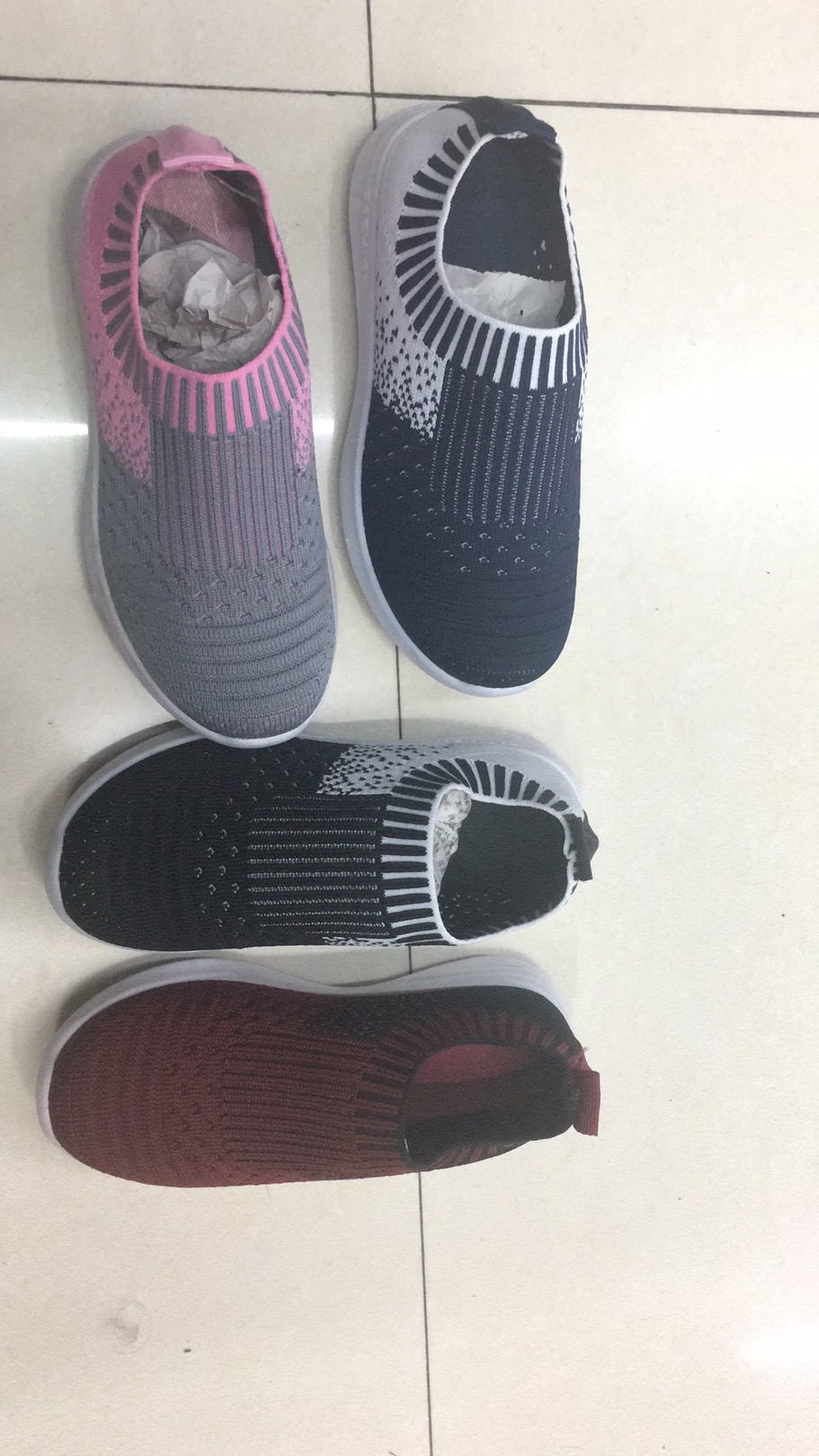 Pvc Soled Flying Fabric Sneakers Specification drawing