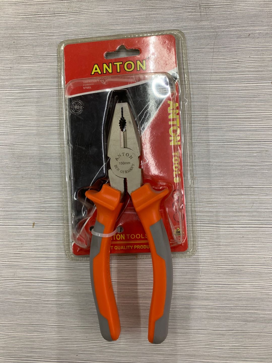 ANTON-8寸老虎钳多功能万用钢丝钳剥线钳省力工具