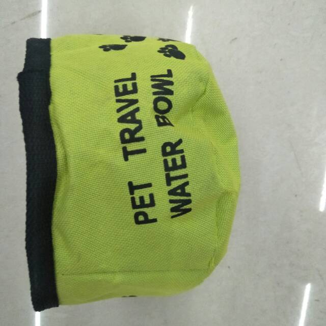 Fabric foldable dog bowl Specification image