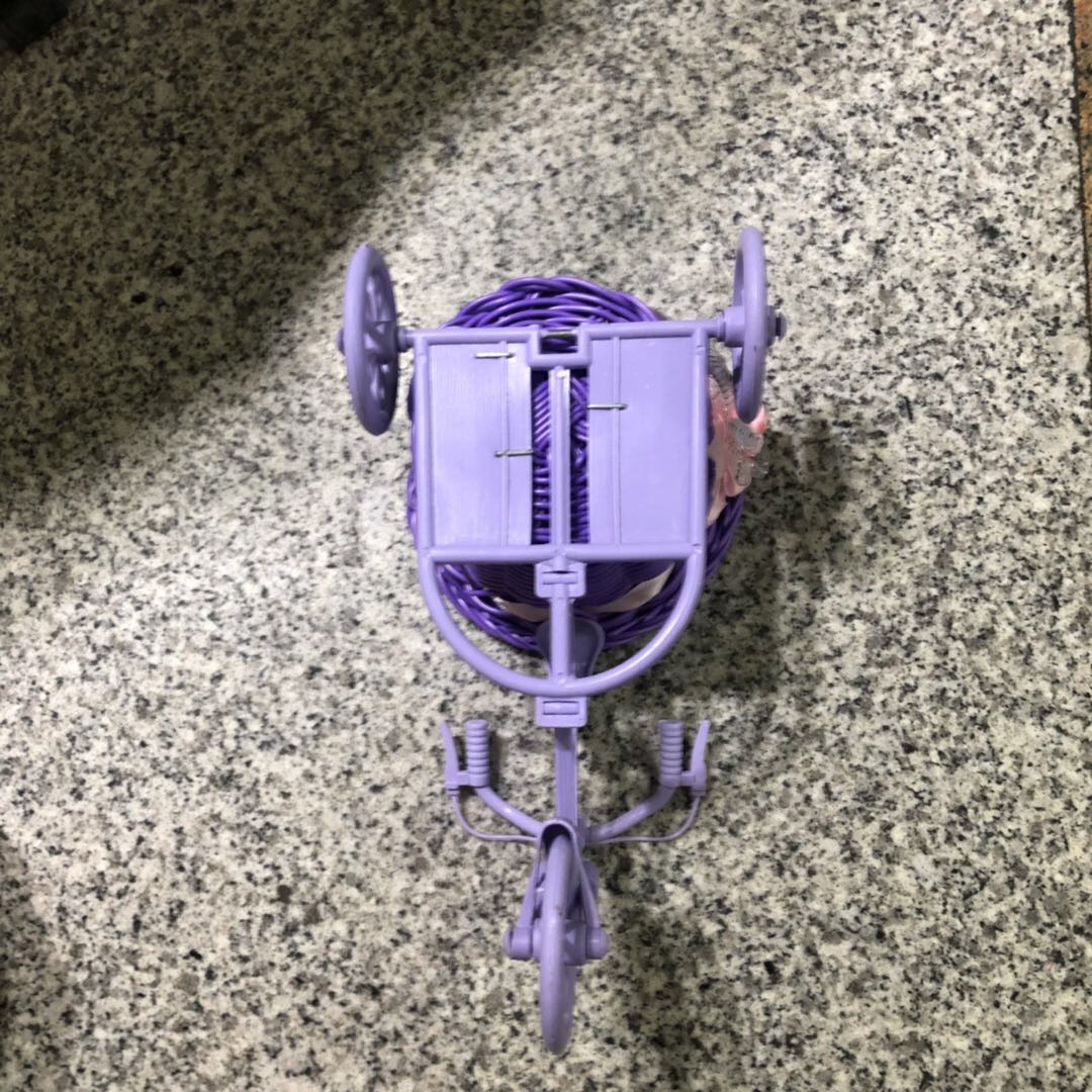 厂家批发塑料花盆塑料三轮车优质加厚大花盆多肉仿陶瓷花盆产品图