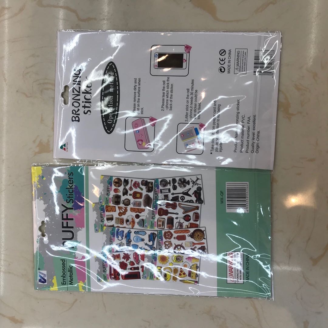 手账贴纸包套装小清新创意可爱卡通表情手帐日记装饰素材工具贴画产品图