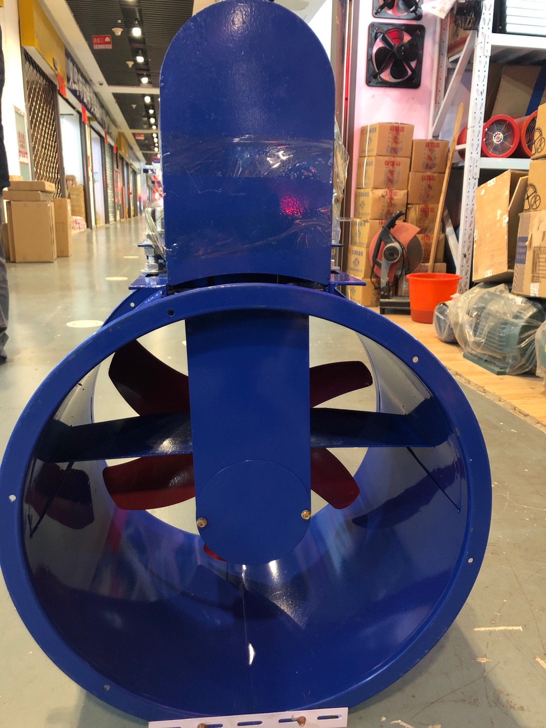 Shanghai Minjian Mechanical and Electrical Equipment Co., LTD. External axial fan integrity management cost-effective customer repurchase rate high use all good details Picture