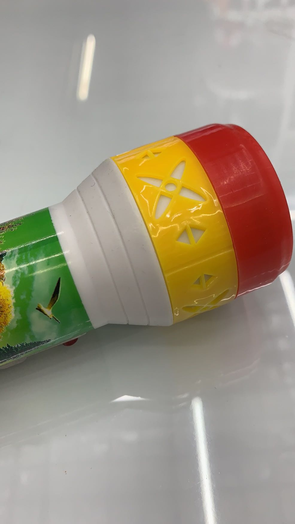 Plastic led flashlight Specification image