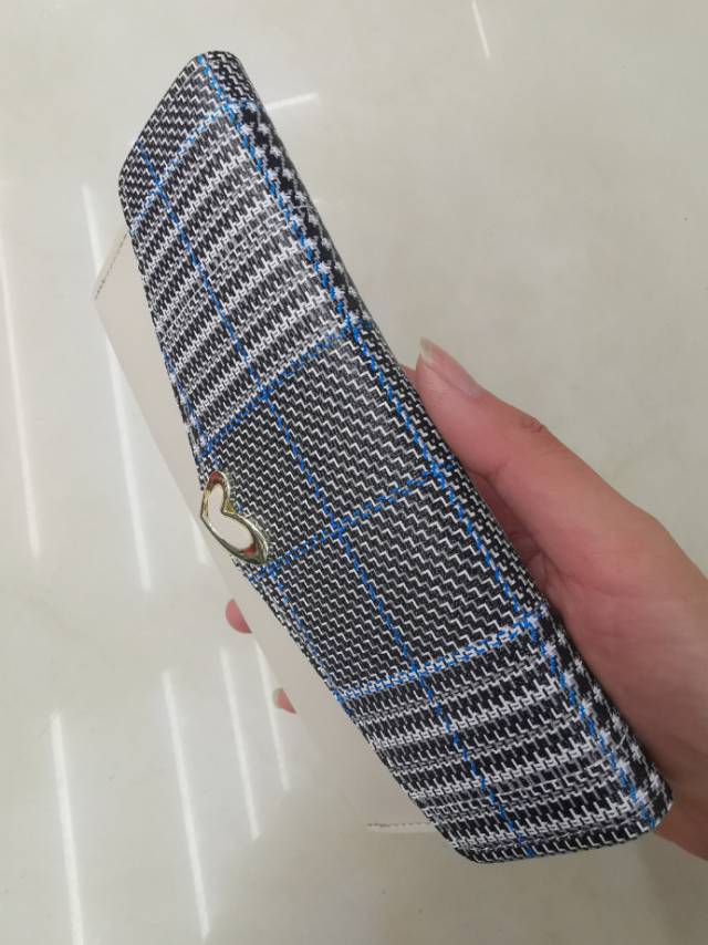 Korean Style Simple Hand Large Capacity Card Bag Lady Hand Purse Purse Purse Purse details Picture