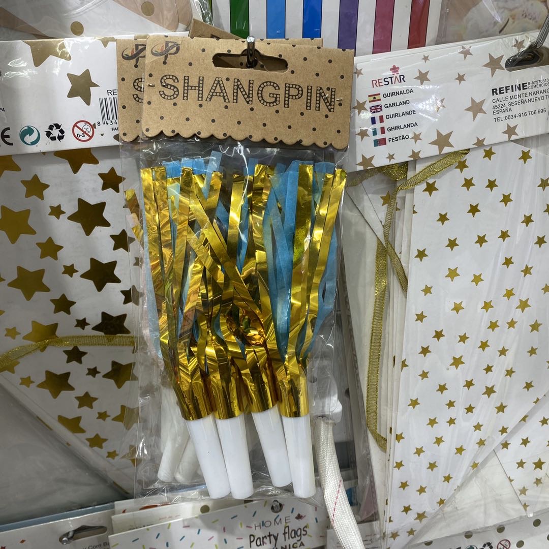 party聚会金丝叫玩具吹龙饰品图