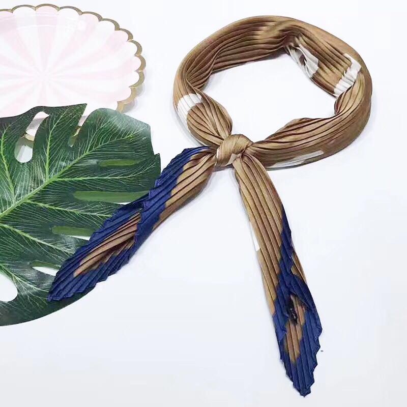 Ladies Fashion Trend Casual Everything Simple Silk Scarf Silk Scarf