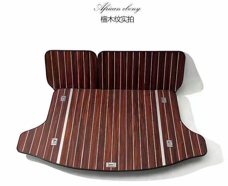 Toyota Elfa Wooden Floor Mat Yacht Wood Sena Vellfire Car Solid Wood Mat Modification Specification drawing