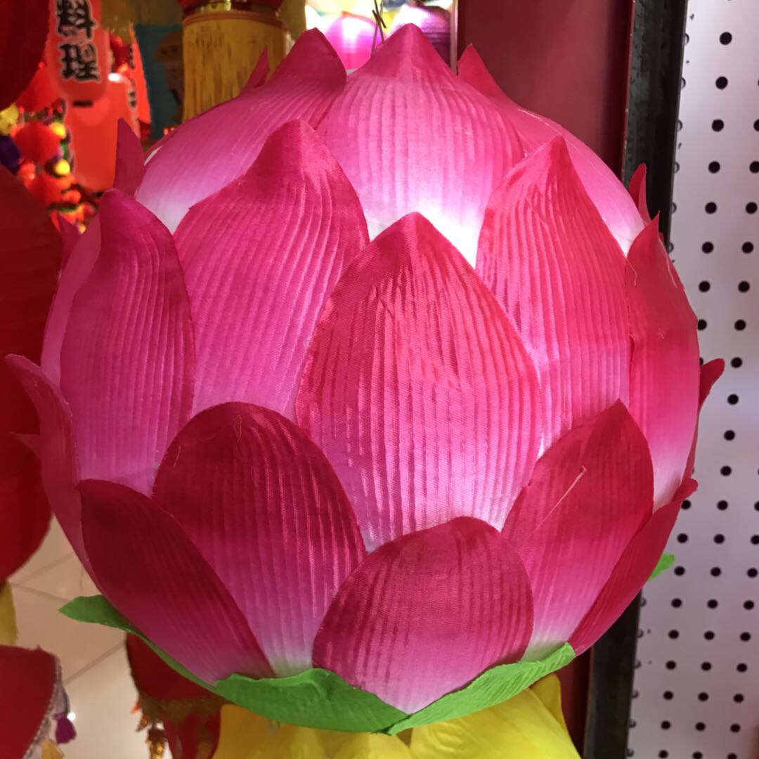 Light Lotus Style Super Eye-Catching Pink Light Modeling Lovely Festival Available