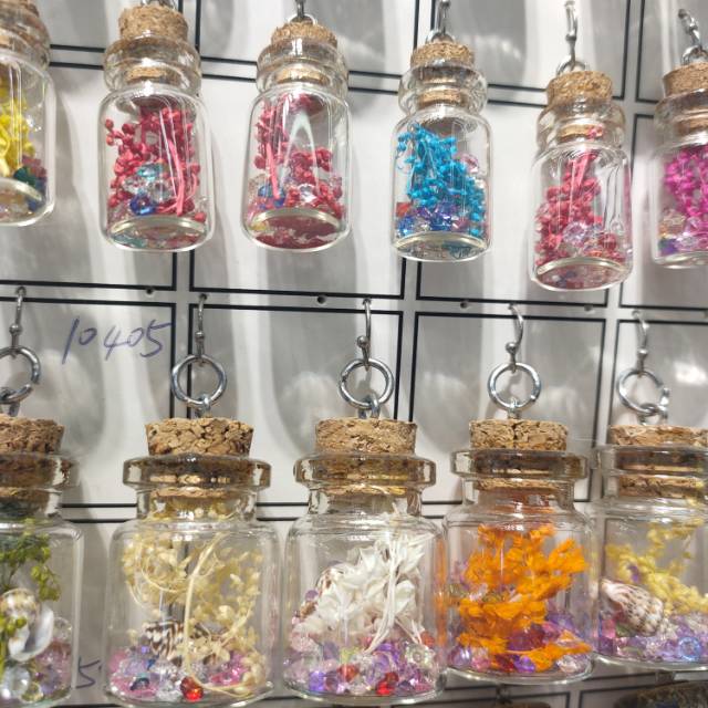 Dry flower glass bottle jewelry accessories, a popular DIY product, factory direct sales, irresistibly charming details Picture